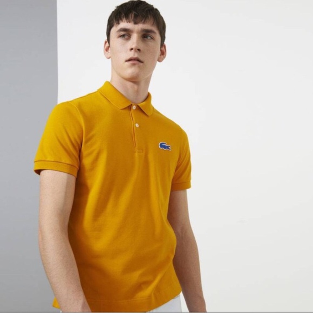 Lacoste Classic Polo Golden Yellow EUC